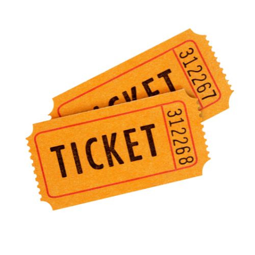 Blue and Orange Simple Aesthetic Sticker Badge Logo 1